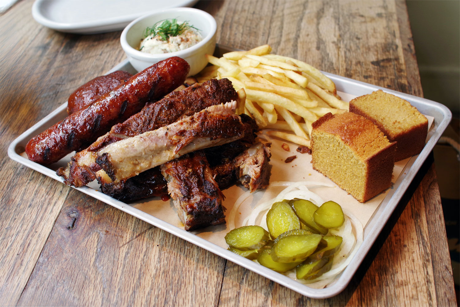 こちらがBBQコンボ。誰もがテンションの上がる見た目だ!