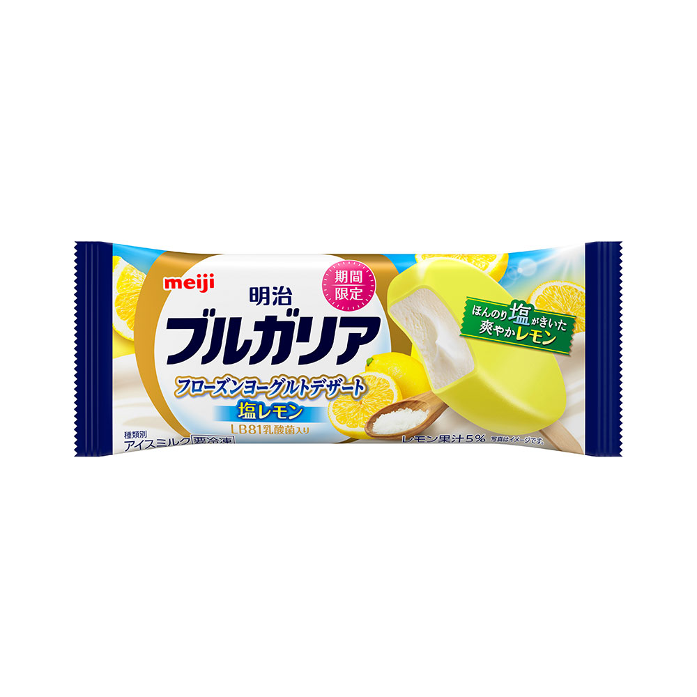 明治 ブルガリア フローズンヨーグルトデザート 塩レモン