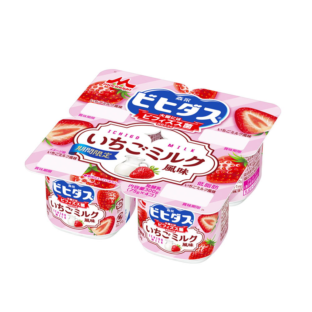 ビヒダス ヨーグルト いちごミルク風味