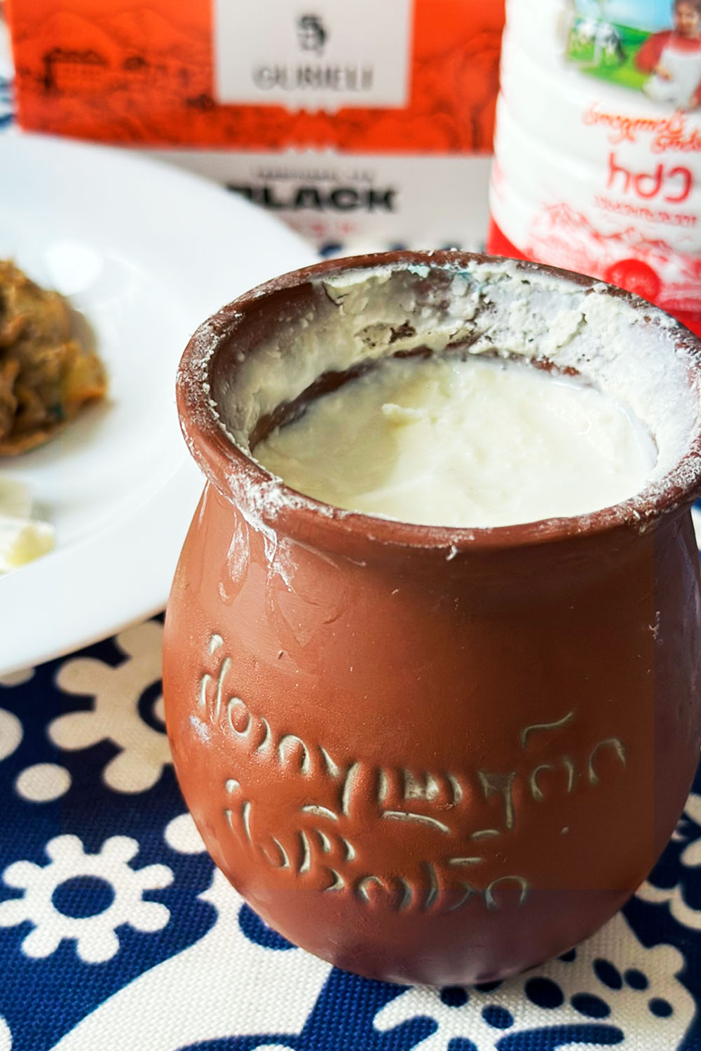 さつまいもとブルーチーズのヨ－グルトサラダ