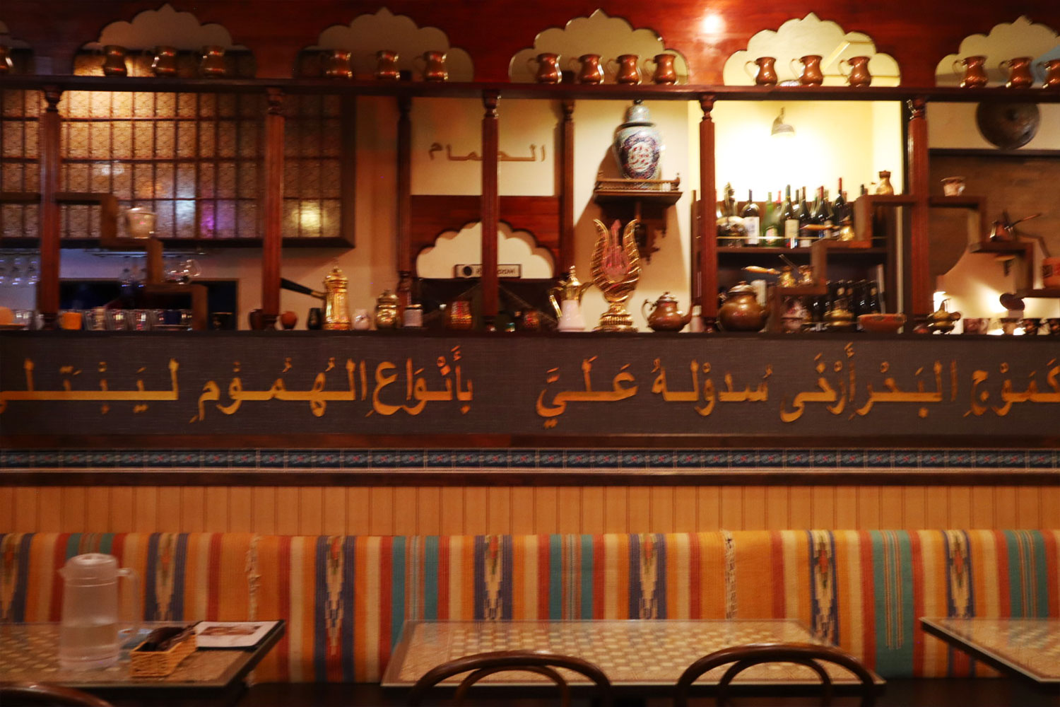 アラビアレストラン ゼノビアの店内の写真