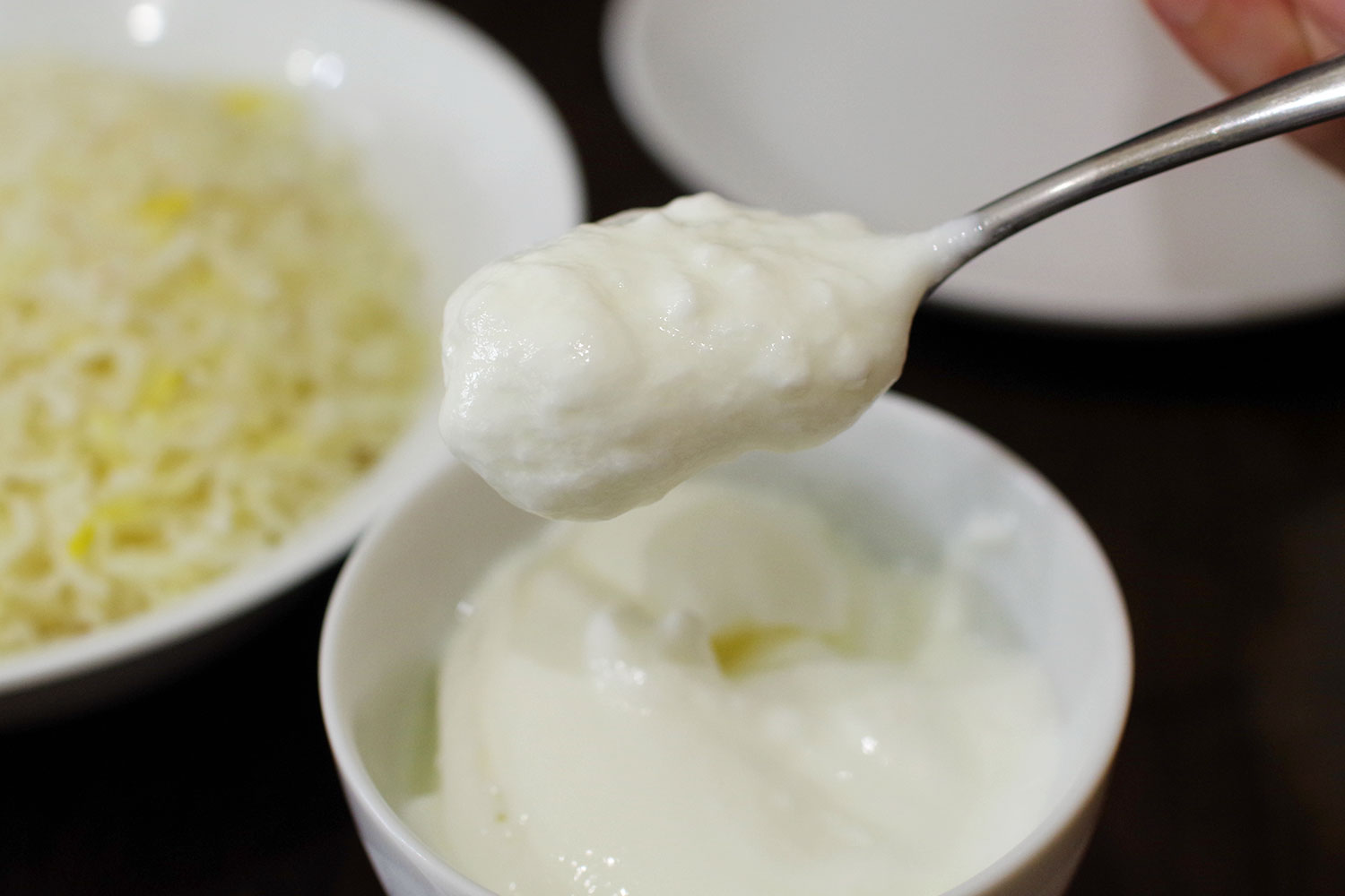 自家製ヨーグルト