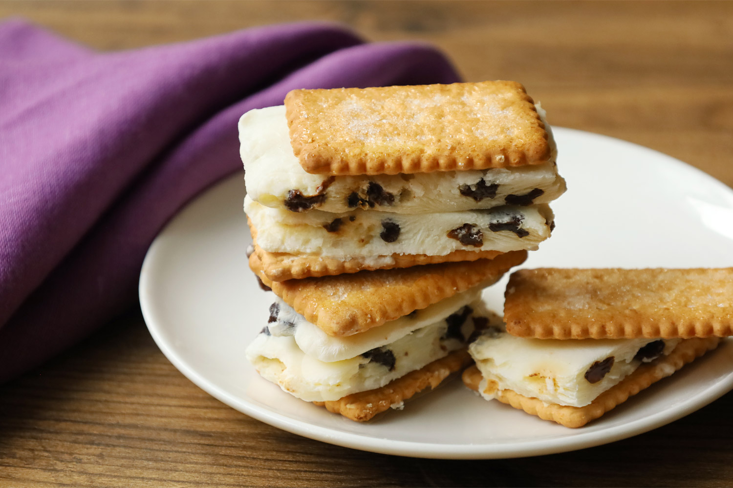 アイスレーズンサンド