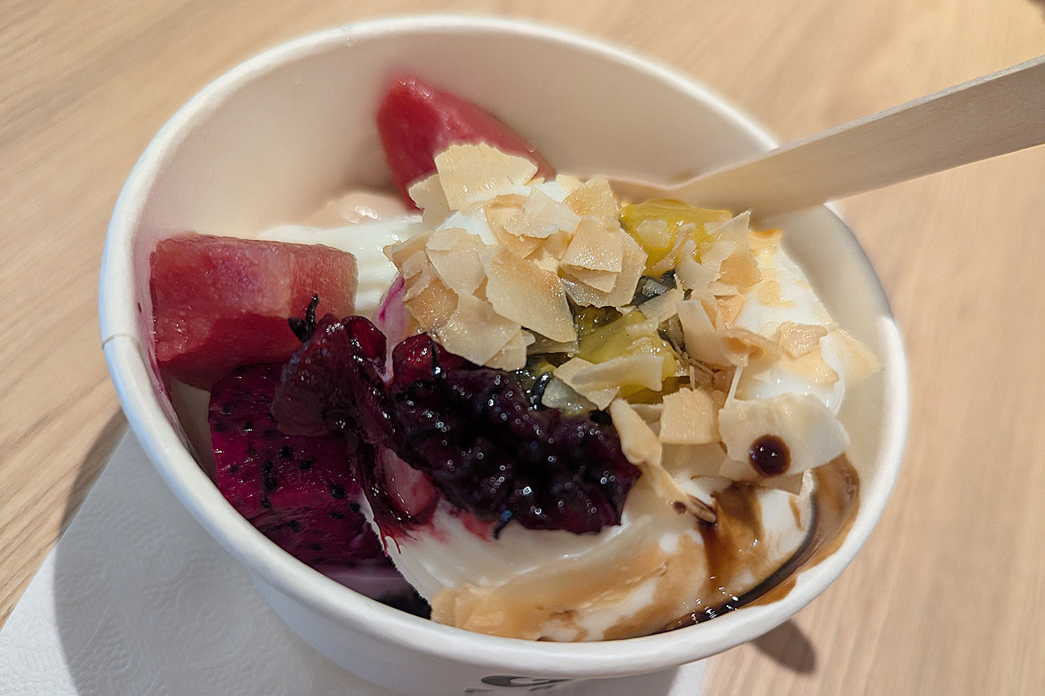 きれいにトッピングできませんでしたが味は抜群！