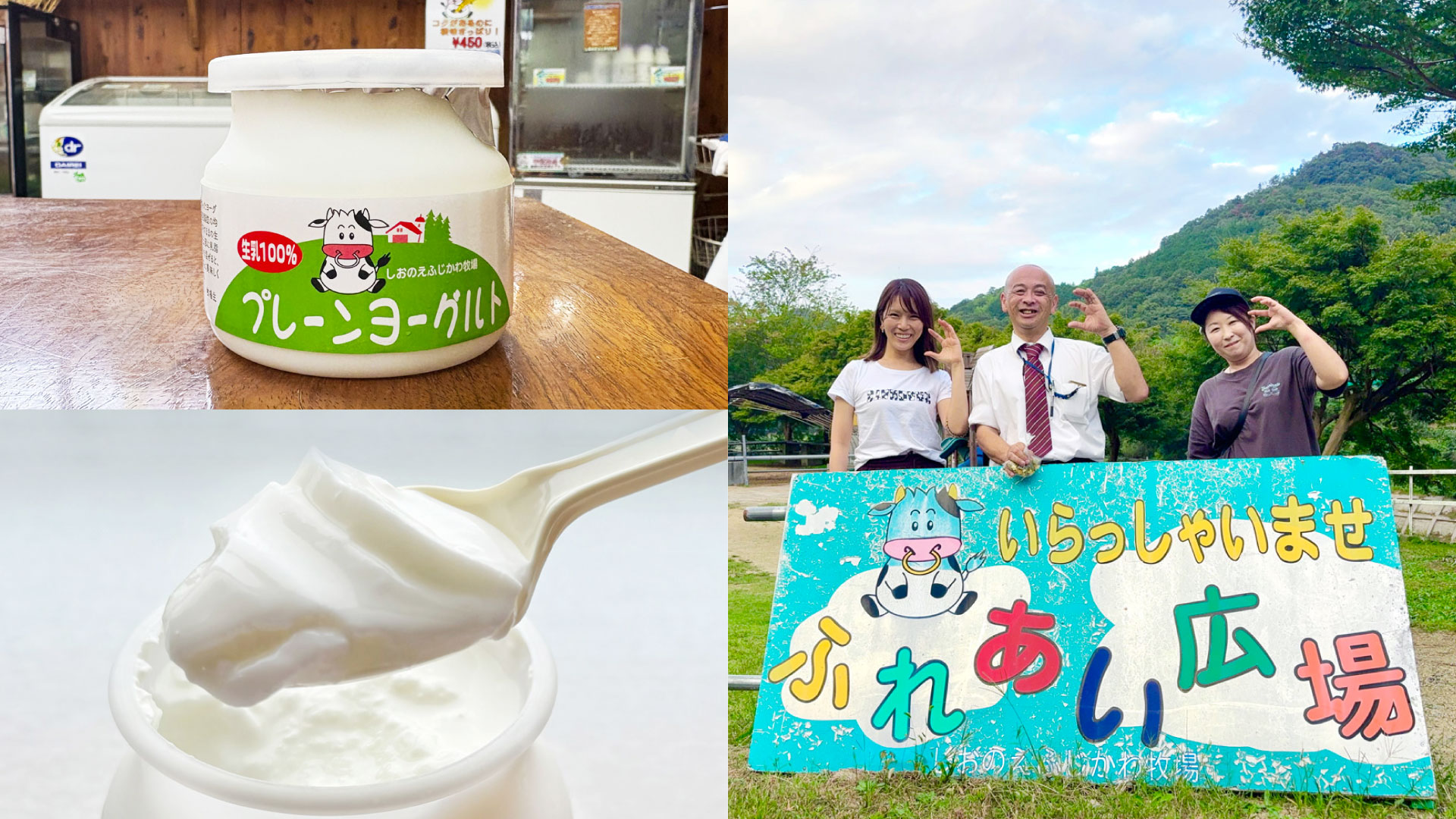 偶然が生んだ極上クリーム層「しおのえふじかわ牧場」のノンホモヨーグルト