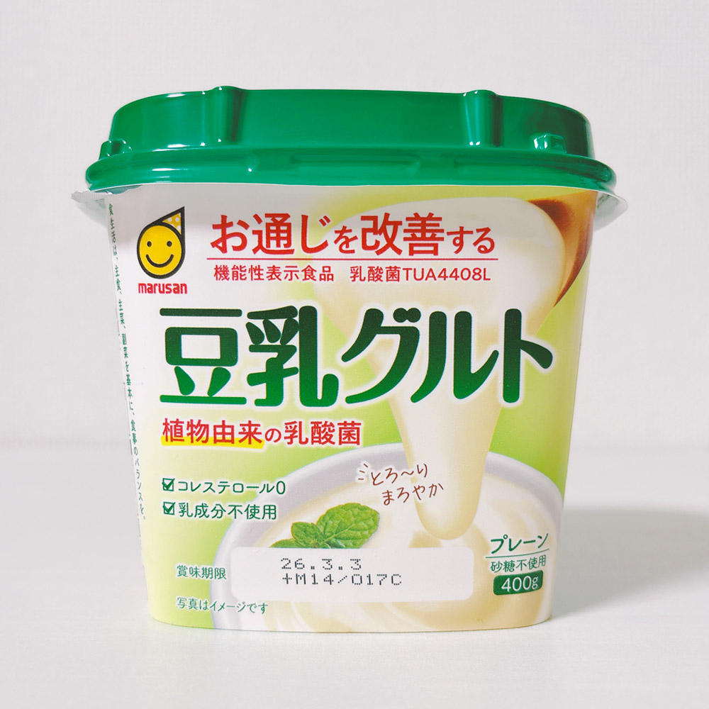 豆乳グルト(マルサンアイ株式会社)