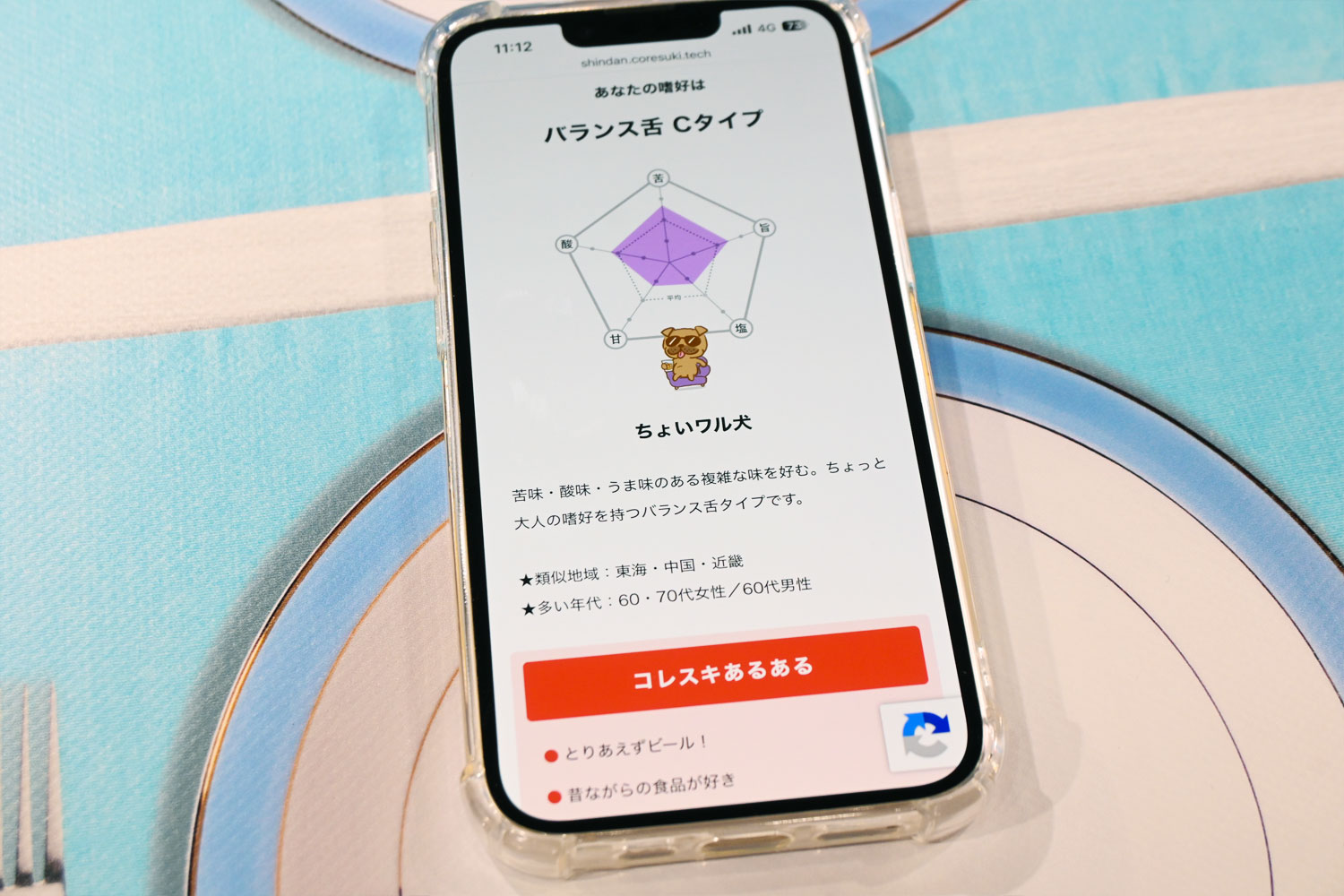 筆者は「バランス舌」のCタイプでした