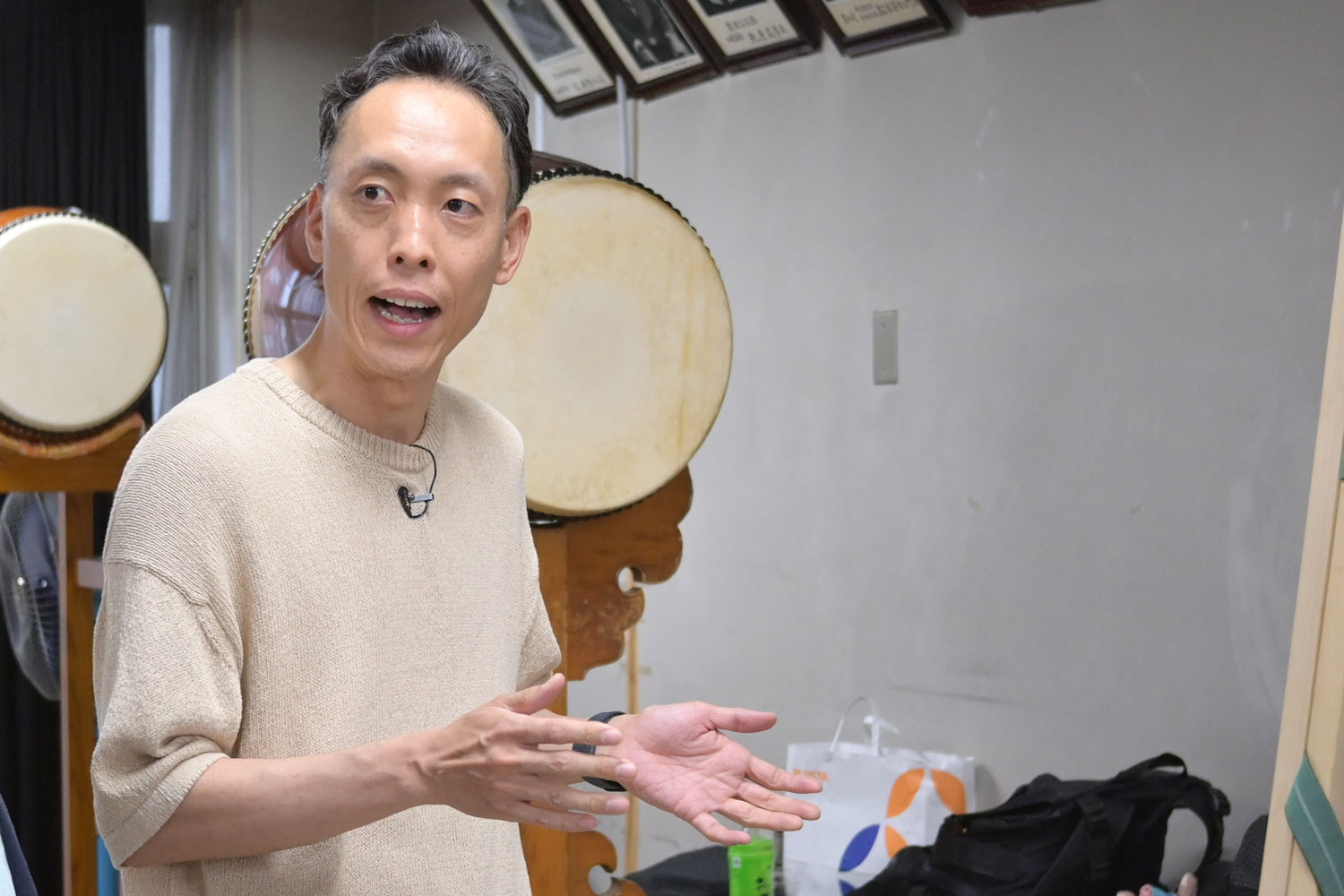 年番町副大総代も務める、熱中症対策責任者の黒田泰治さん
